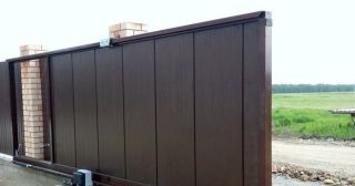 Купить откатные ворота автоматические Советская Гавань, цена от 2840 руб.