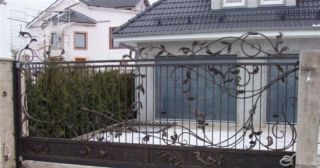 Купить откатные ворота кованые Советская Гавань, цена от 2840 руб.