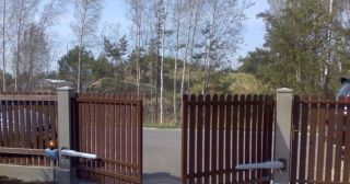 Купить распашные ворота из штакетника Советская Гавань, цена от 2788 руб.