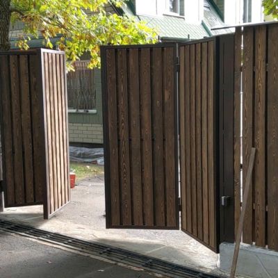 Купите и Закажите Ворота Гармошка: Лучшая Цена от 48011 руб, Установка под Ключ и Доставка в Советской Гавани и по Области